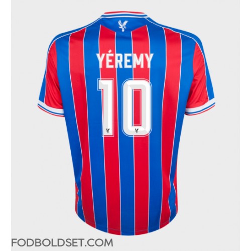 Crystal Palace Yeremy Pino #10 Hjemmebanetrøje 2025-26 Kortærmet